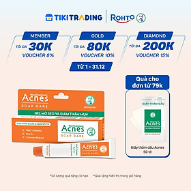 Kem mờ sẹo và thâm dạng gel Acnes Scar Care 12g