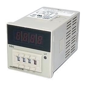 H5CN-XBN AC100-240 Bộ định thời gian Omron hiển thị số 