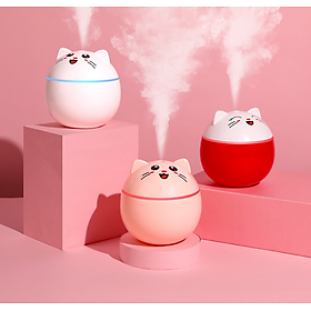 Mua Máy Phun Sương Tạo Độ Ẩm Mini 300ml Hình Mèo Dễ Thương