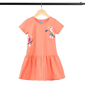 Đầm bé gái tay ngắn 14-38 kg MEEJENA, 100% COTTON 4C - 1907