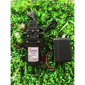Mua Máy bơm nước mini 12V áp lực cao Lưu lượng nước 5.5L phút Sử dụng làm bộ phun sương tưới cây bộ rửa xe kèm nguồn 12V5A