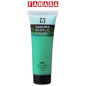 Màu Vẽ Acrylic Sakura 20ml 29 - Green