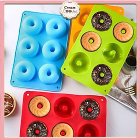 Mua ✿✿✿Khuôn Silicon Donut Làm Bánh Ngọt Bánh Mì️FREESHIP️Khay Nướng Bánh Chống Dính Đa Năng✿✿✿