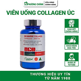 Viên Uống Collagen Úc Careline Bio Marine Collagen Hỗ Trợ Hạn Chế Lão Hoá Da 60 Viên/Hộp