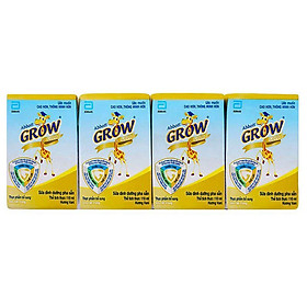 Lốc 4 Hộp Sữa Abbott Grow Gold Hương Vani 110ml Hộp - 5099864010053