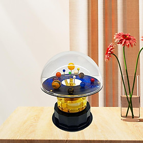 Metal 3D Science Art  Solar System Model for Living Room Bedroom Decor