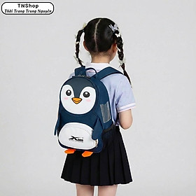 Balo Mầm Non Xbags Penguin XB3019 - Balo Cho Bé Siêu Nhẹ, Quai Đeo Êm Ái, Chất Liệu Bền Đẹp, Nhiều Ngăn Tiện Lợi, Thiết Dễ Thương Cho Trẻ Em