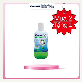 [ Mua 2 tặng 1] Nước súc miệng chống hình thành mảng bám Pierrot 500ml