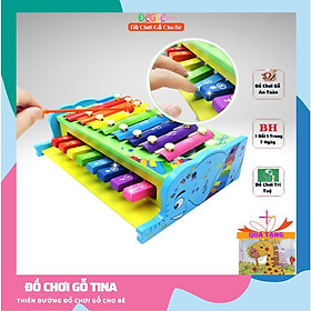 ĐÀN PIANO ĐỒ CHƠI CHO BÉ đồ chơi nhạc cụ đàn piano đồ chơi gỗ cho bé 1 tuổi