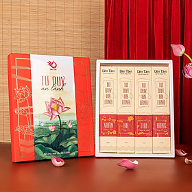 Mua Nhang sen LIÊN TÂM - Bộ Tứ Quý An Lành (4 mùi hương) 29cm - phiên bản 2021