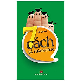 Sách 7 Cách Để Thành Công