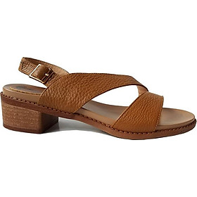 Giày Sandal Nữ Cao Gót BIGGBEN Da Bò Thật SDCG41