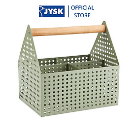 Mua Hộp đựng đa năng | JYSK Vickleby | kim loại/gỗ | R15xD20xC20cm | nhiều màu