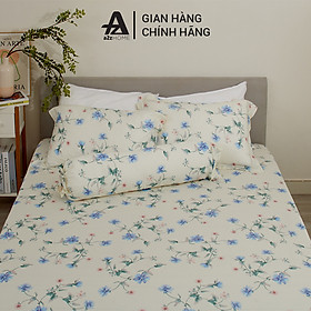 Bộ Ga Giường 4 Món Purple Liana Mềm Mại, 100% Tencel Cao Cấp A2Z Home