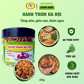 Hình ảnh Hành thơm Hà Nội 100gr -Hàng xuất khẩu Nhật- vàng ươm, thơm ngon, giòn rụm