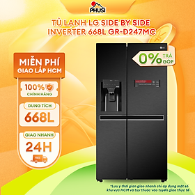 Mua Tủ lạnh Side By Side Inverter LG GR-D247MC (601L) - Hàng chính hãng - Chỉ giao tại HCM