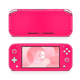 Mua Skin decal dán Nintendo Switch Lite mẫu màu đỏ hồng (dễ dán  đã cắt sẵn)