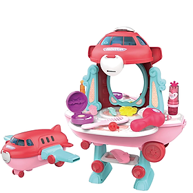 Bộ đồ chơi nhập vai máy bay 2 trong 1 dành cho bé từ 3 tuổi hãng bowa