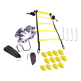 19.7ft Agility Ladder Training Set Improves Strength Coordination for Sports