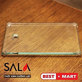 THỚT BẰNG KÍNH CƯỜNG LỰC 12 LY CỰC DÀY - CÓ 4 CHÂN HÚT CHẮC CHẮN AN TOÀN - DÙNG CẢ ĐỜI