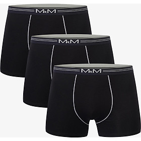 Combo 3 quần sịp đùi nam Cao Cấp Boxer MRM FASHION cùng màu