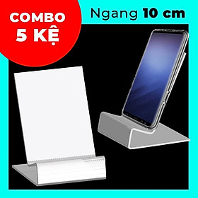 Mua Mica TRẮNG Trưng Bày Điện Thoại (Ngang 10cm)