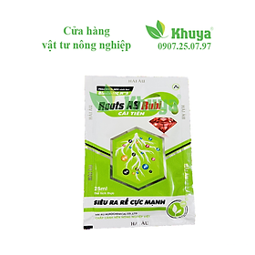 Phân bón lá NPK sinh học Roots A9 Rubi Cải Tiến 25ml Siêu Ra Rễ Cực Mạnh