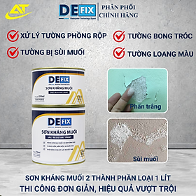 Sơn kháng muối, xử lý tường bị muối hóa, kiềm hóa, loang màu