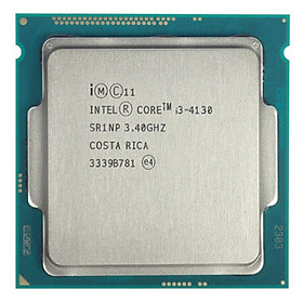 Mua Bộ Vi Xử Lý CPU Intel Core I3-4130 (3.40GHz  3M  2 Cores 4 Threads  Socket LGA1150  Thế hệ 4) Tray chưa Fan - Hàng Chính Hãng