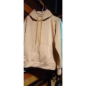 Áo Hoodie BASIC màu trơn Áo nỉ có mũ unisex nam nữ full size M L XL XXL