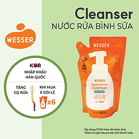 Nước rửa bình sữa Wesser (gói)