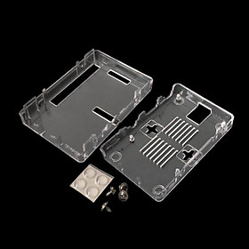 Clear Protective Acrylic Case Shell Enclosure Box For Raspberry Pi 3 B+