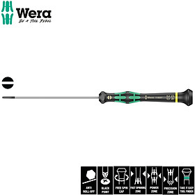 Mua Tua vít điện tử và cơ khí 2 cạnh 2035 0 40mm x 2 0mm x 100mm tổng chiều dài 197mm gồm cán vít  Wera 05118007001