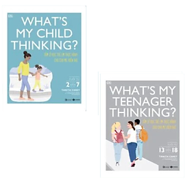 Sách Bộ 2 cuốn Tâm lý học trẻ em: WHAT’S MY CHILD THINKING? TÂM LÝ HỌC TRẺ EM THỰC HÀNH CHO CHA MẸ HIỆN ĐẠI + WHAT’S MY TEENAGER THINKING? TÂM LÝ HỌC TRẺ EM THỰC HÀNH CHO CHA MẸ HIỆN ĐẠI