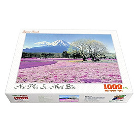 Bộ ghép hình hộp 1000 mảnh-Núi Phú Sĩ, Nhật Bản