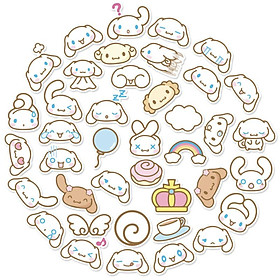 Sticker CHÓ Cinnamoroll icon hoạt hình cute trang trí mũ bảo hiểm,guitar,ukulele,điện thoại,sổ tay,laptop