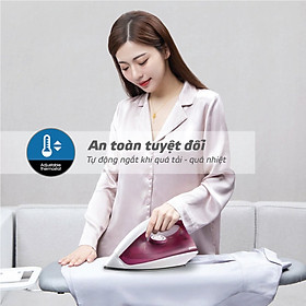 Bàn Ủi Khô Cầm Tay Goldsun GIR2201 3 Mức Nhiệt Tự Động Ngắt Điện Khi Không Sử Dụng - Hàng chính hãng Goldsun