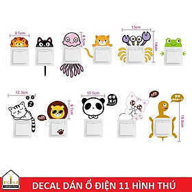 Decal dán tường trang trí CÂY CẢNH cho phòng- Hàng mua ngoài