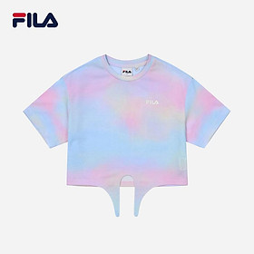 Áo thun tay ngắn thời trang bé gái Fila Girl Crop Dyeing - FK2RSF2206F-EPK