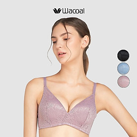 Áo lót Wacoal ILB4913 không gọng, không nâng, mút mỏng, ren lưới chìm, dây liền