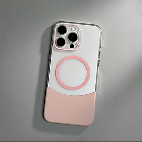 Ốp lưng siêu mỏng LIKGUS Montage ghép 2 mảnh cho iPhone 16 Pro Max , 16 Pro, 16 Plus, 16 , 15 Pro Max , 14 Pro Max , 13 Pro max, 12 Pro Max Chống ố vàng , hỗ trơ sạc không dây - Hàng chính hãng