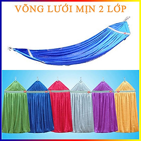 Võng Lưới 2 Lớp Vải Mịn