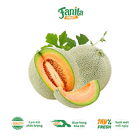 Dưa lưới ruột cam TL3, giòn ngọt, tươi ngon trái từ 1.5kg
