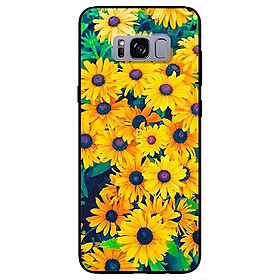 Ốp lưng dành cho Samsung S8 mẫu Vườn Cúc Vàng