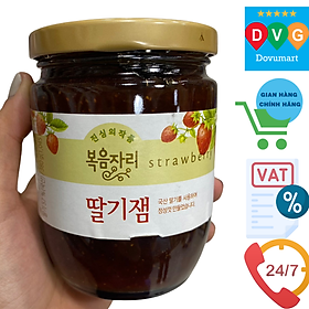 Mứt Dâu Tây Daesang Hàn Quốc Lọ 380G / 대상) 복음자리 딸기잼 380G