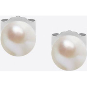 Bông Tay Bạc Ngọc Trai Trắng Mini