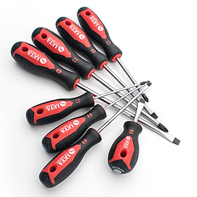 LeTA (LETA) 8 piece set size cross word screwdriver set with strong magnetic household appliances computer repair screwdriver group LT-SD136