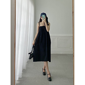 Yu cherry | đầm cami long dress yd125