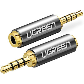 Đầu chuyển đổi 2.5mm đực sang 3.5mm cái dài 25mm UGREEN 20501 - Hàng chính hãng