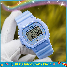Đồng Hồ Điện Tử Thông Minh WA04 - Thiết Kế Unisex Phù Hợp Cho Cả Nam Và Nữ - Phong Cách Thể Thao Trẻ Trung - Đèn Led Xem Giờ Ban Đêm - Đa Chức Năng Báo Thức, Hiện Thị Lịch Ngày Giờ